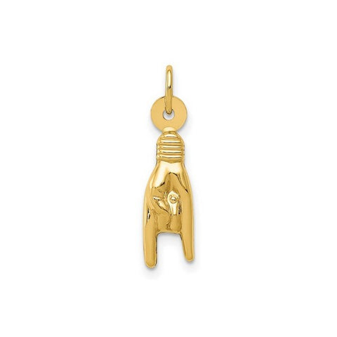 Precious Metal (No Stones) Pendants / Charms
