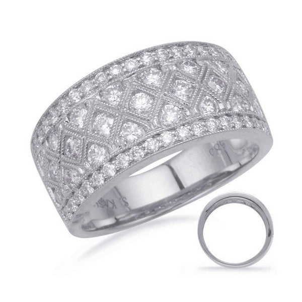 Diamond Wedding Bands  -  Women's